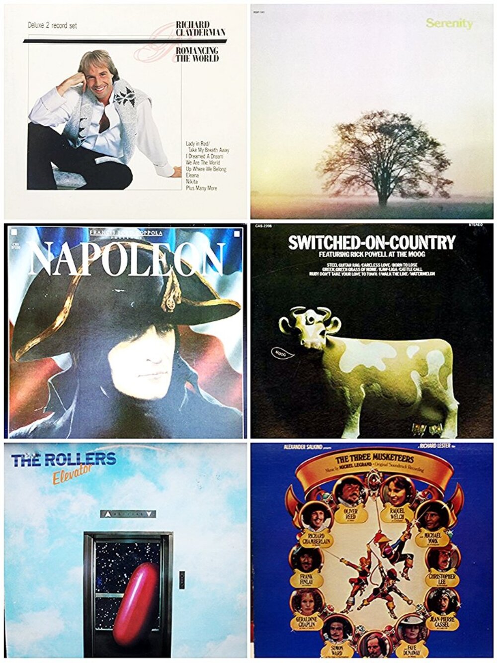 Lot Of 6 Vinyl Records